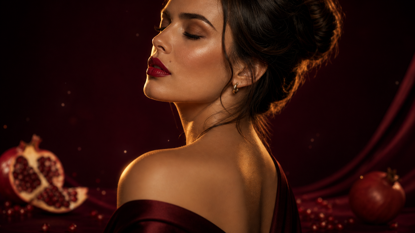 Mulher em ritual de bem-estar